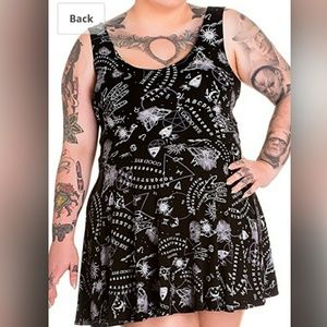 Spin Dr Ouija Board Moon Pentagram Mini Dress 